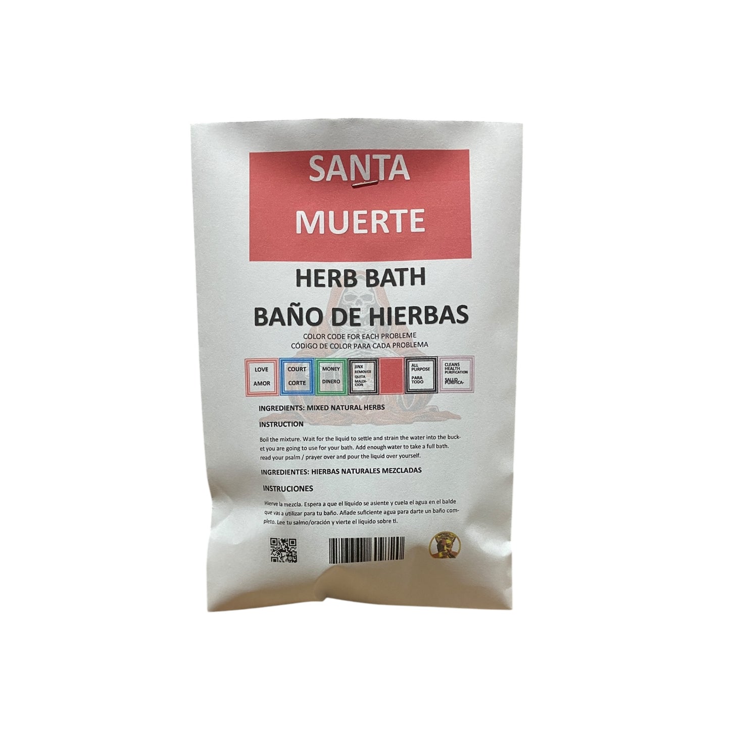 Santa Muerte Dried Herb Bath