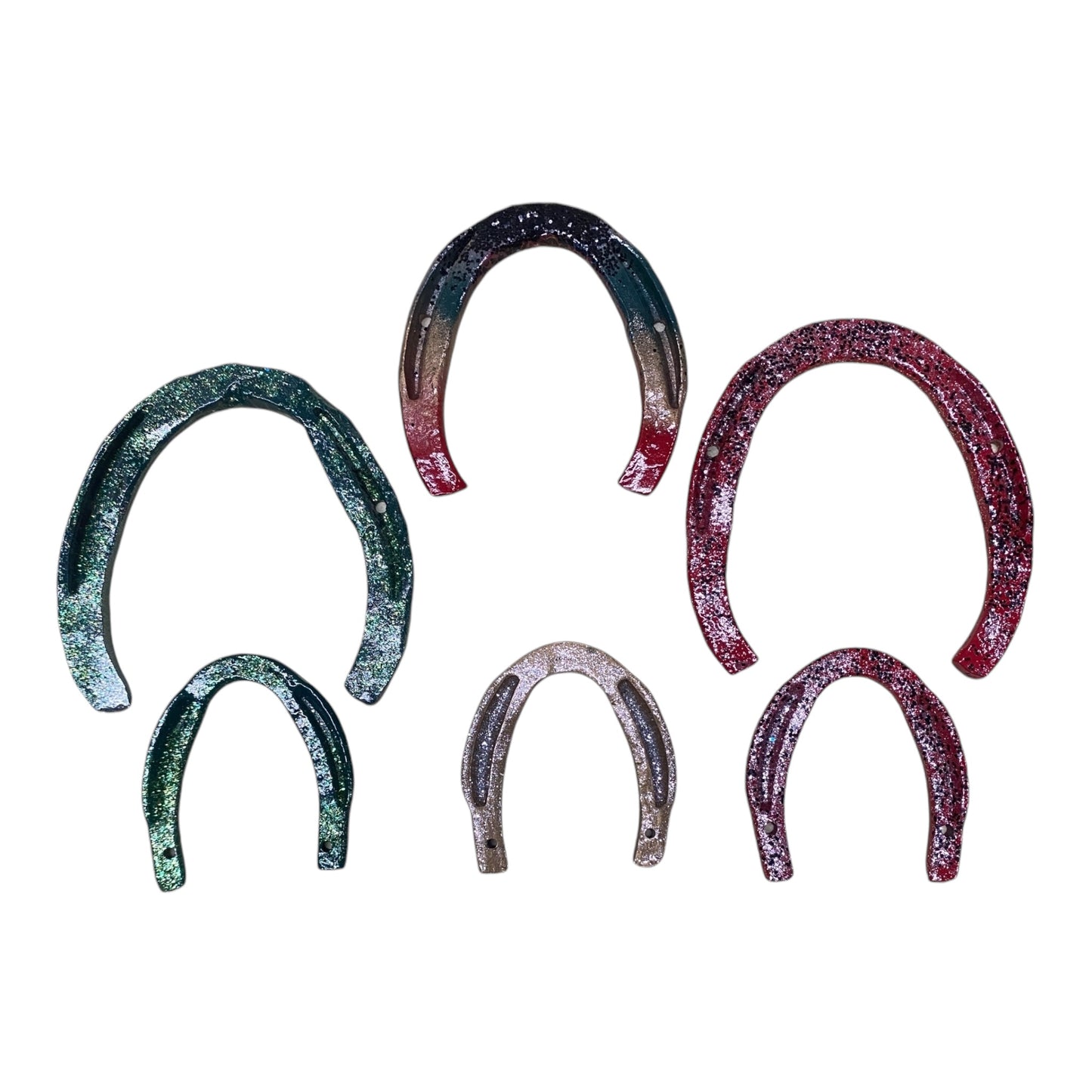 Horseshoe - Red (H4”xW3”)