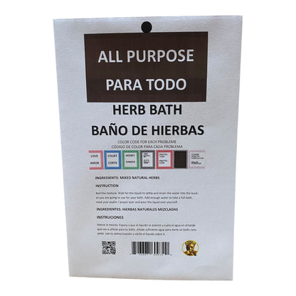 All Purpose Dried Herb Bath